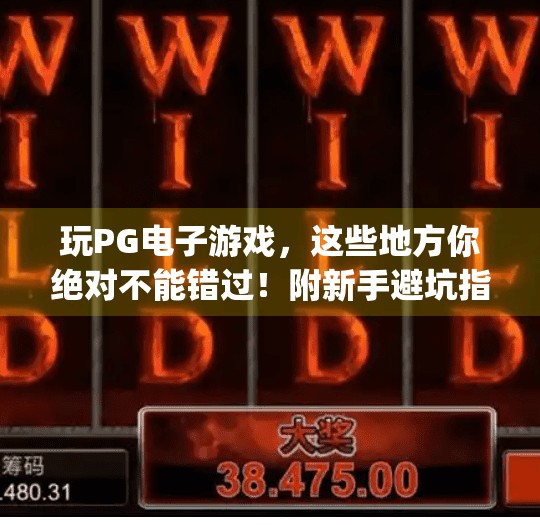 玩PG电子游戏，这些地方你绝对不能错过！附新手避坑指南）哪里玩pg电子游戏多